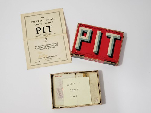 Pit card game - card,