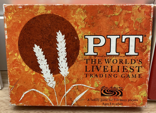 Vtg pit card game parker - pit,