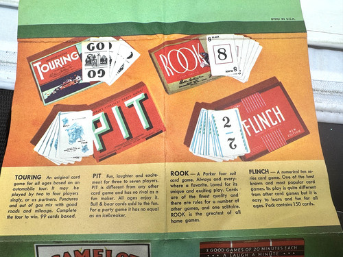 Parker brothers 1952 games - brothers,