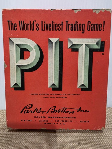 Pit card game - pit, by