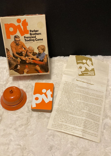 Vintage 1973 pit card game - pit,