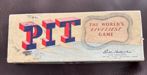 Vintage 1947 pit - card, game