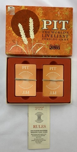 1964 pit card game - pit, parker