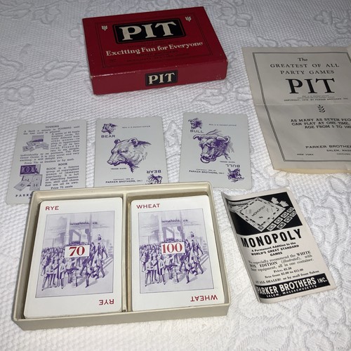 Vintage 1919 parker bros pit - 1919, bros.